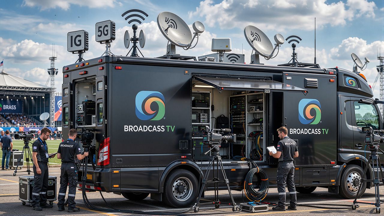 Outside Broadcast OB Vans